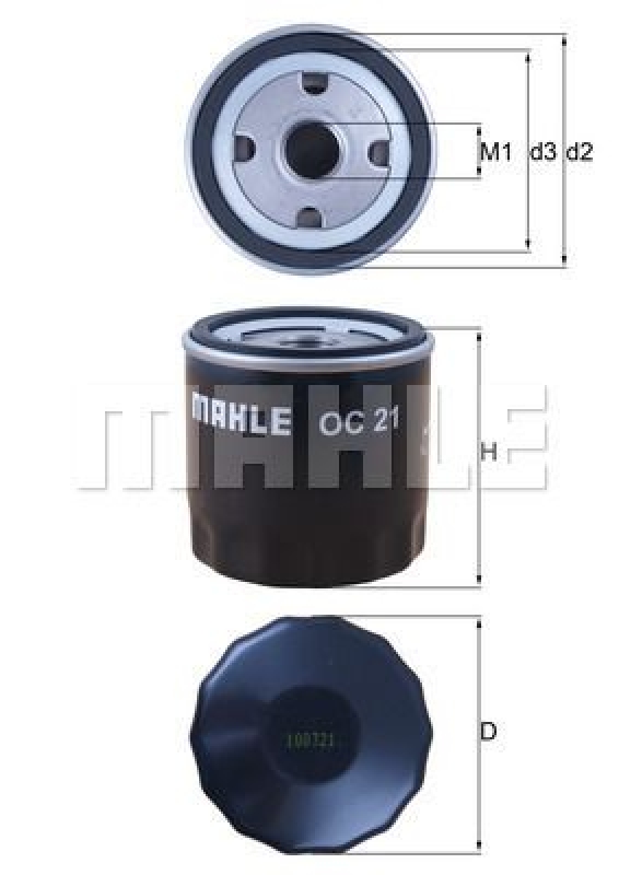 KNECHT Oil Filter