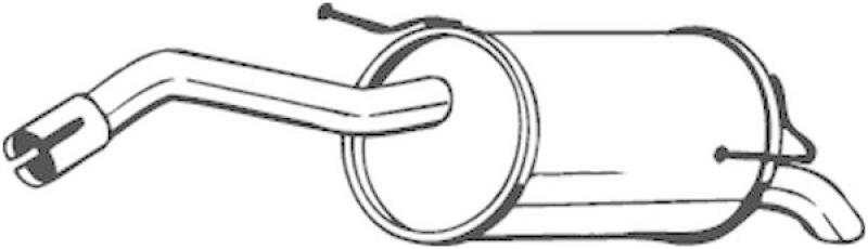 BOSAL Endschalld&auml;mpfer 145-125