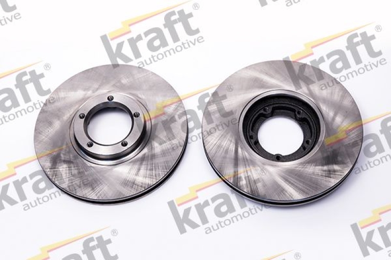 2x KRAFT AUTOMOTIVE Brake Disc