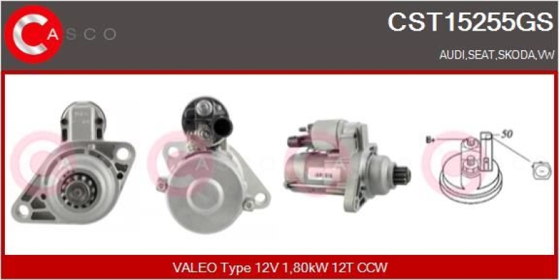 CASCO Starter Genuine