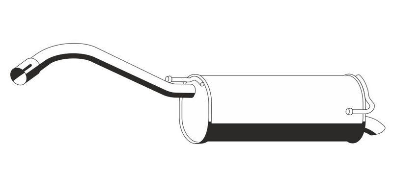 ERNST Endschalld&auml;mpfer 695039