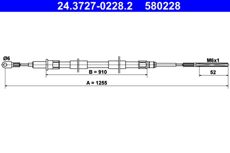 ATE Cable, parking brake