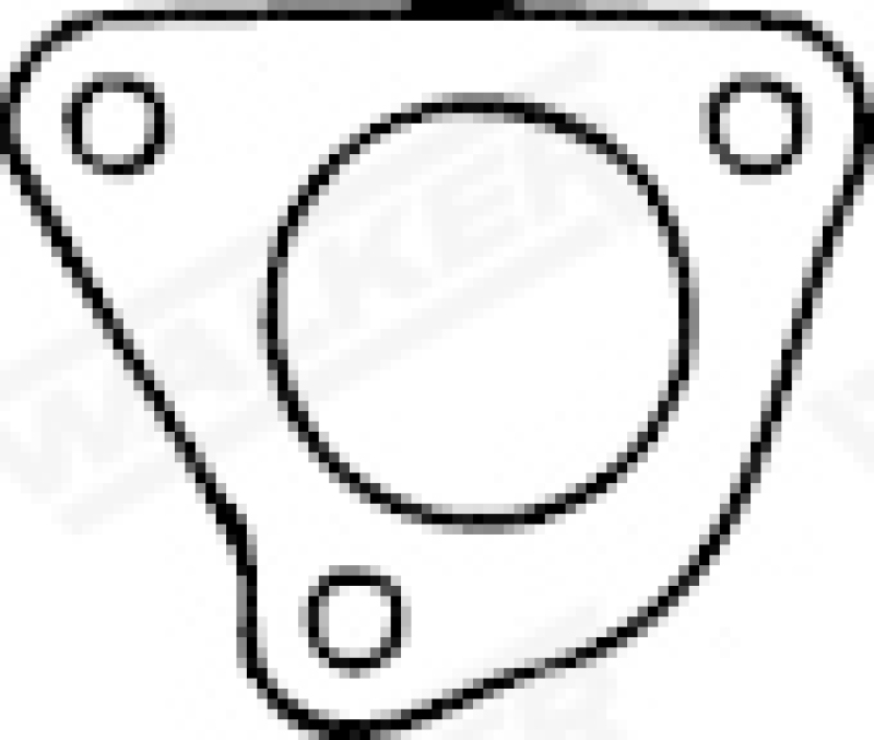 WALKER Gasket, exhaust pipe