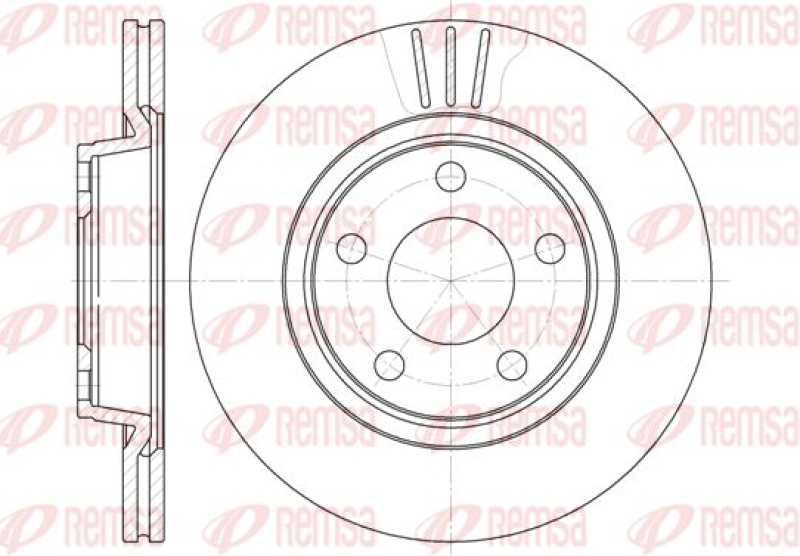 2x KAWE Brake Disc