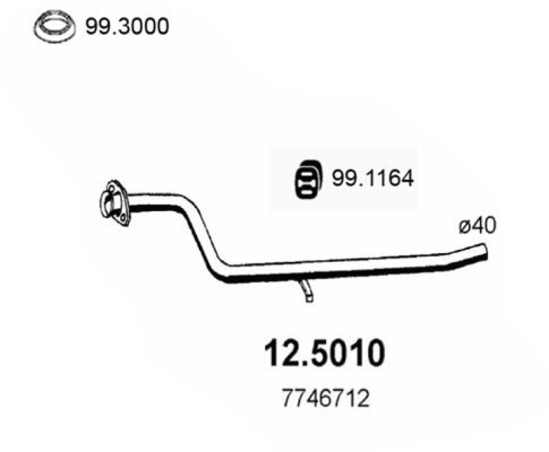 ASSO Exhaust Pipe