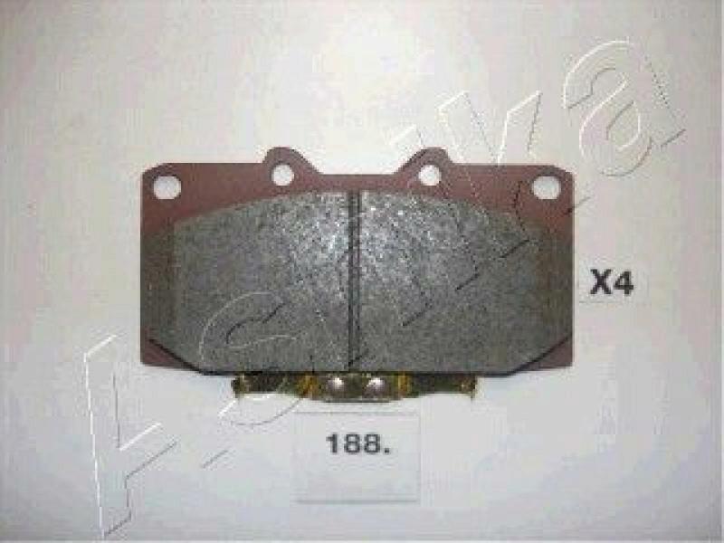 ASHIKA Brake Pad Set, disc brake