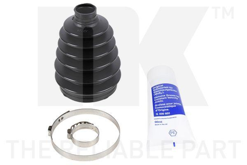 Faltenbalgsatz, Antriebswelle