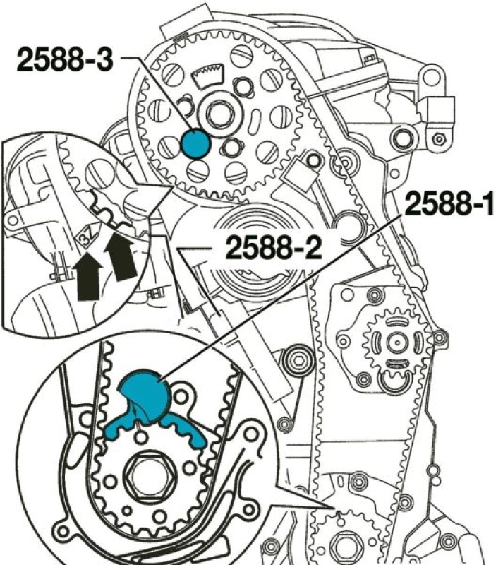 HAZET Retaining Pin, camshaft