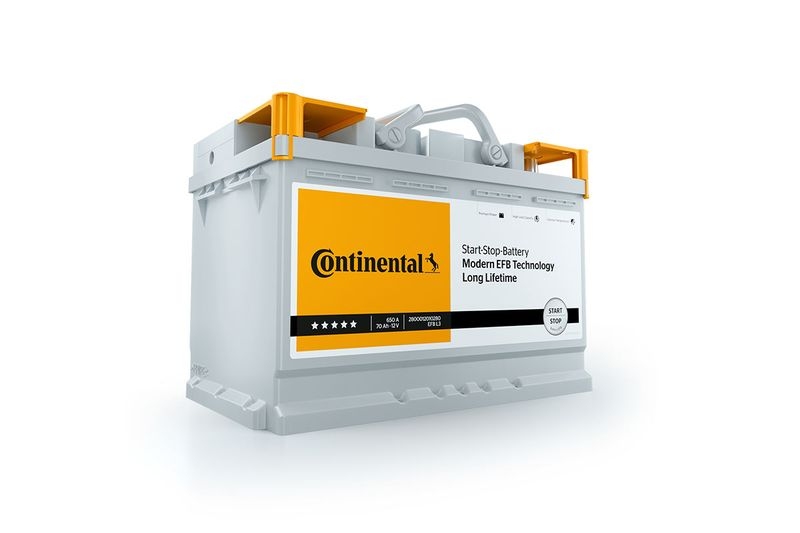 Continental Starterbatterie 60Ah 560A Start-Stop EFB
