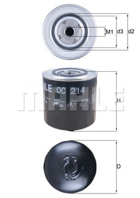 KNECHT Ölfilter