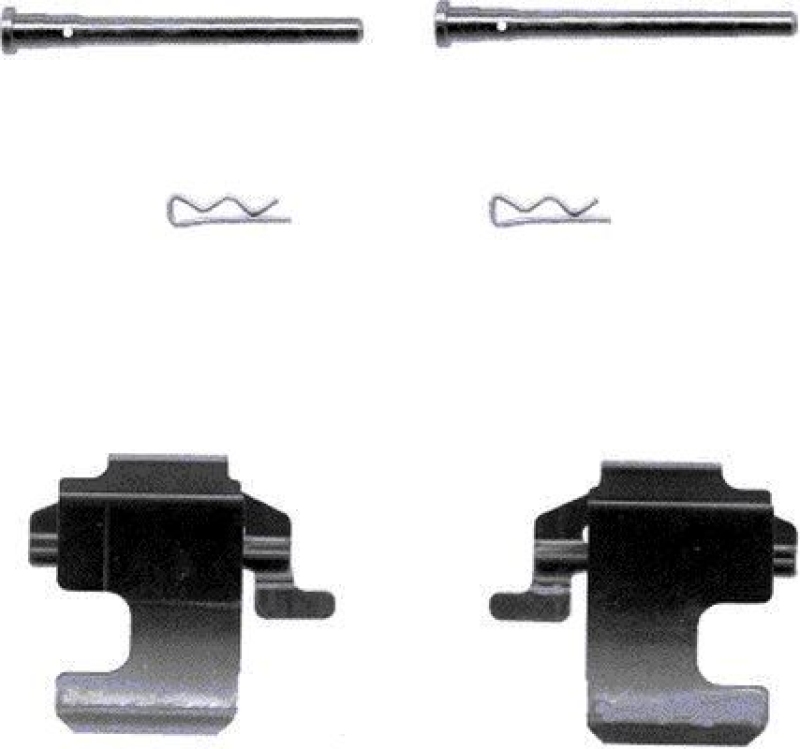 TEXTAR Accessory Kit, disc brake pad