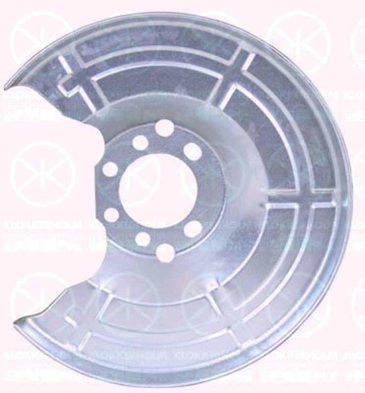 KLOKKERHOLM Splash Panel, brake disc