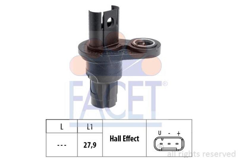 FACET Sensor, RPM Made in Italy - OE Equivalent