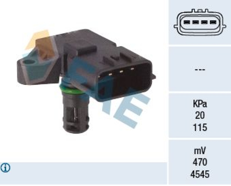 FAE Sensor, intake manifold pressure