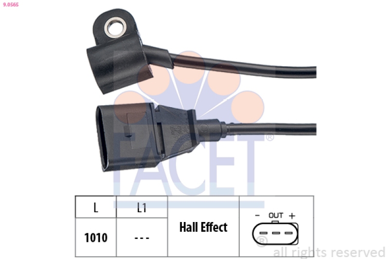 FACET Sensor, camshaft position Made in Italy - OE Equivalent