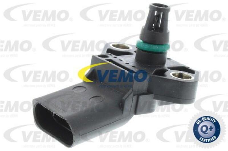 VEMO Air Pressure Sensor, height adaptation Q+, original equipment manufacturer quality