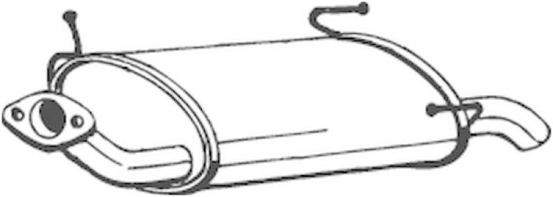 BOSAL Endschalld&auml;mpfer