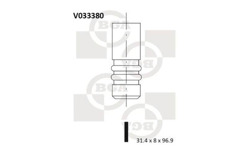 BGA Auslassventil V033380
