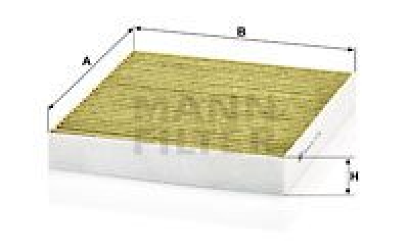 MANN-FILTER Filter, interior air FreciousPlus