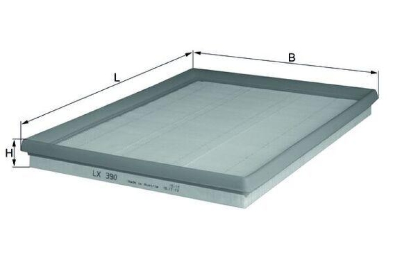 MAHLE ORIGINAL Air Filter