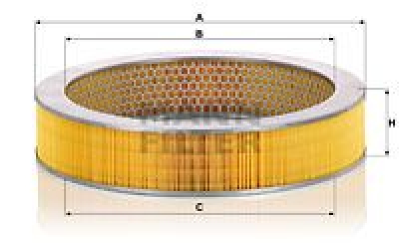 MANN-FILTER Luftfilter