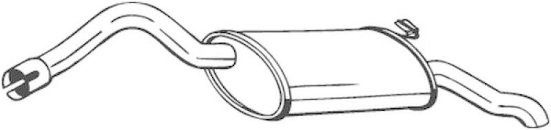 BOSAL Endschalld&auml;mpfer 220-671