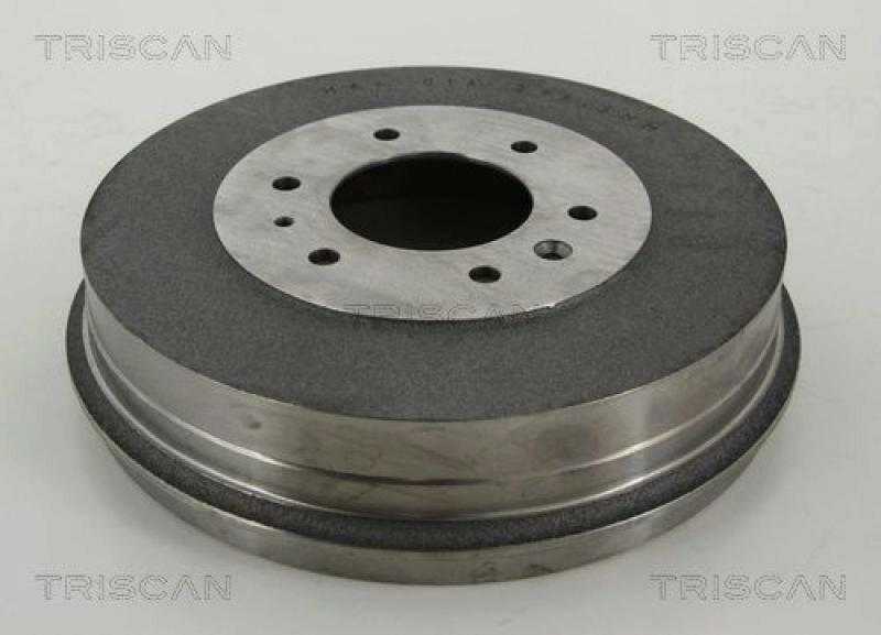 2x TRISCAN Bremstrommel 8120 50214