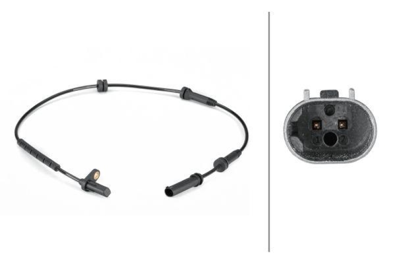 HELLA Sensor, Raddrehzahl 6PU 012 806-591