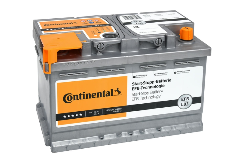 Continental Starterbatterie Start-Stop 65Ah 650A EFB