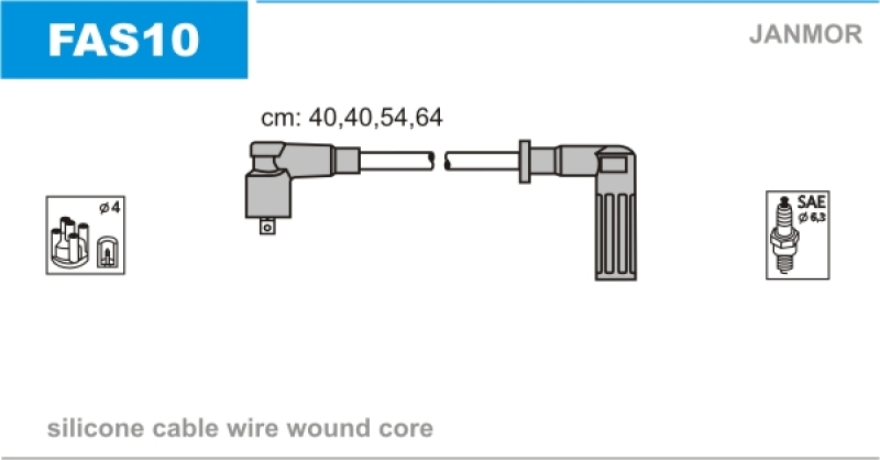 JANMOR Zündleitungssatz