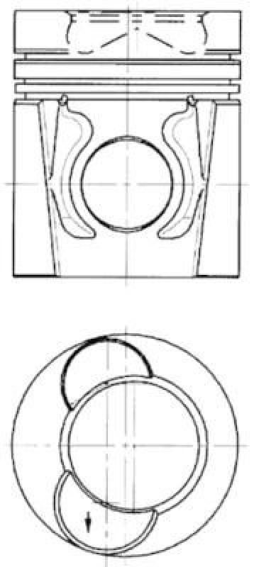 KOLBENSCHMIDT Piston