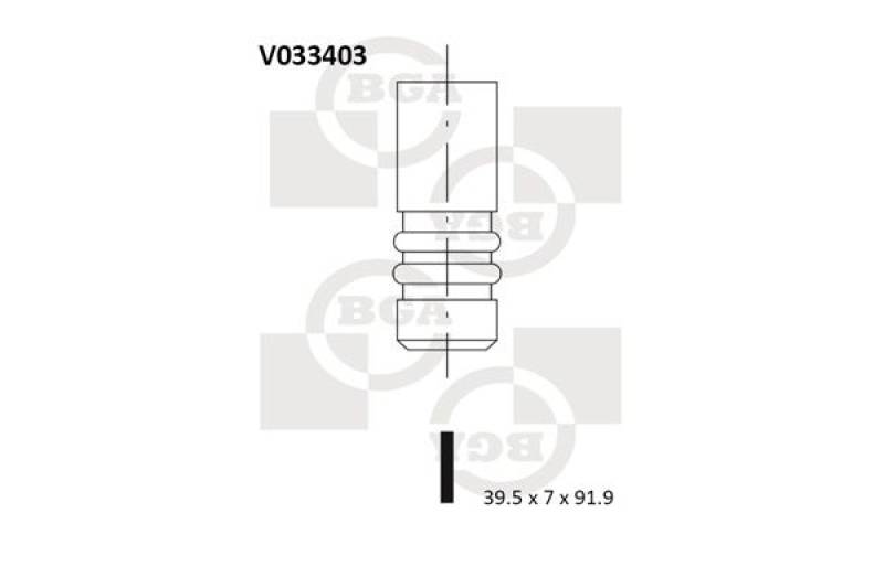 BGA Intake Valve