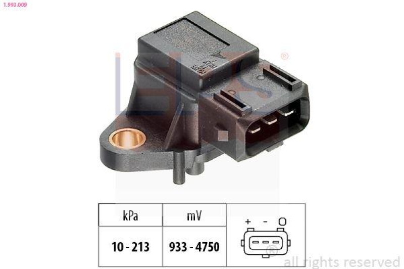 EPS Luftdrucksensor, Höhenanpassung Made in Italy - OE Equivalent