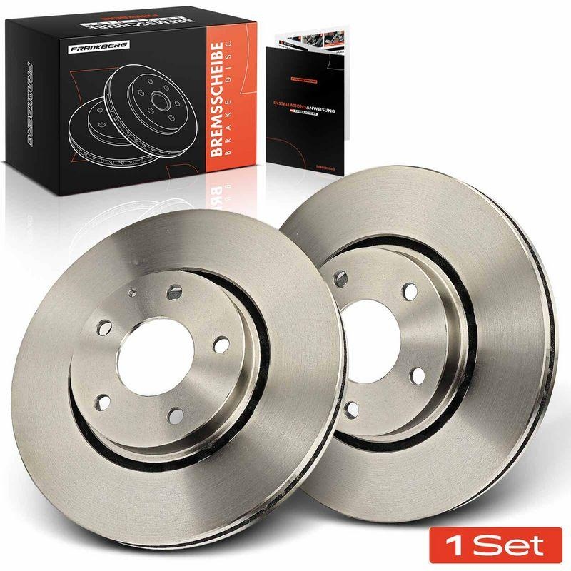 2x Frankberg Bremsscheiben Vorderachse 5481FB0034175