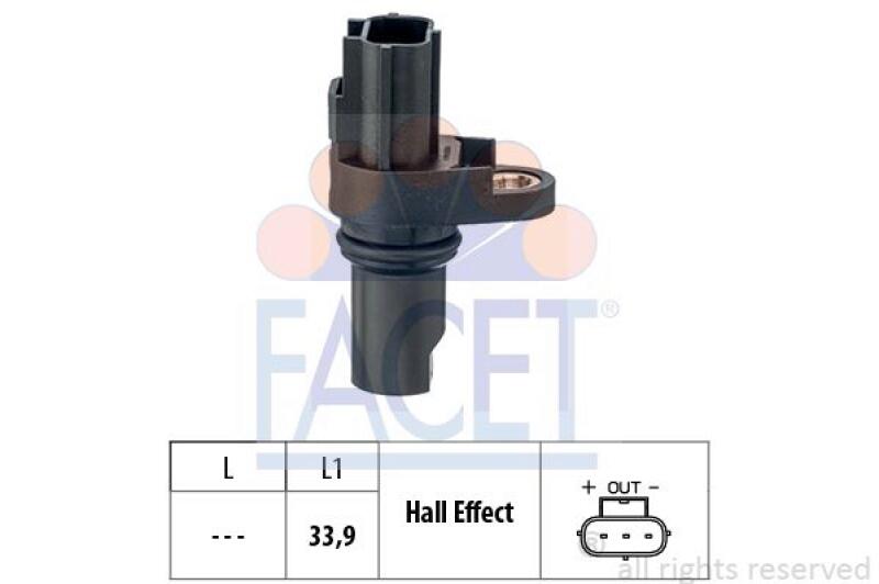 FACET Sensor, Drehzahl Made in Italy - OE Equivalent