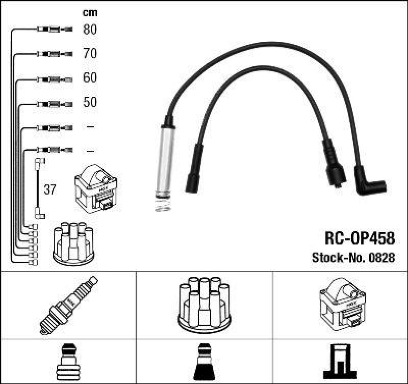 NGK Ignition Cable Kit
