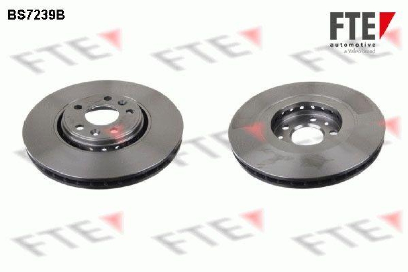 2x FTE Bremsscheibe COATED RANGE FTE