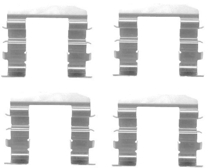 HELLA Accessory Kit, disc brake pad