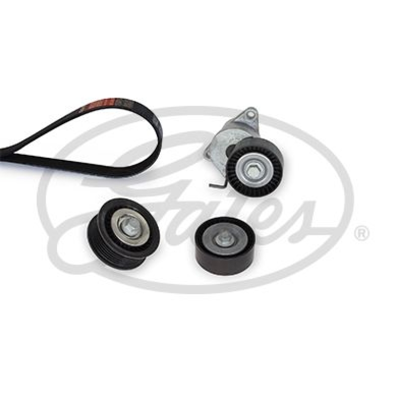 GATES V-Ribbed Belt Set Micro-V® Kit UNIQUE FIT
