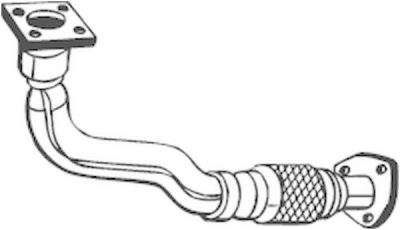 BOSAL Abgasrohr 753-175