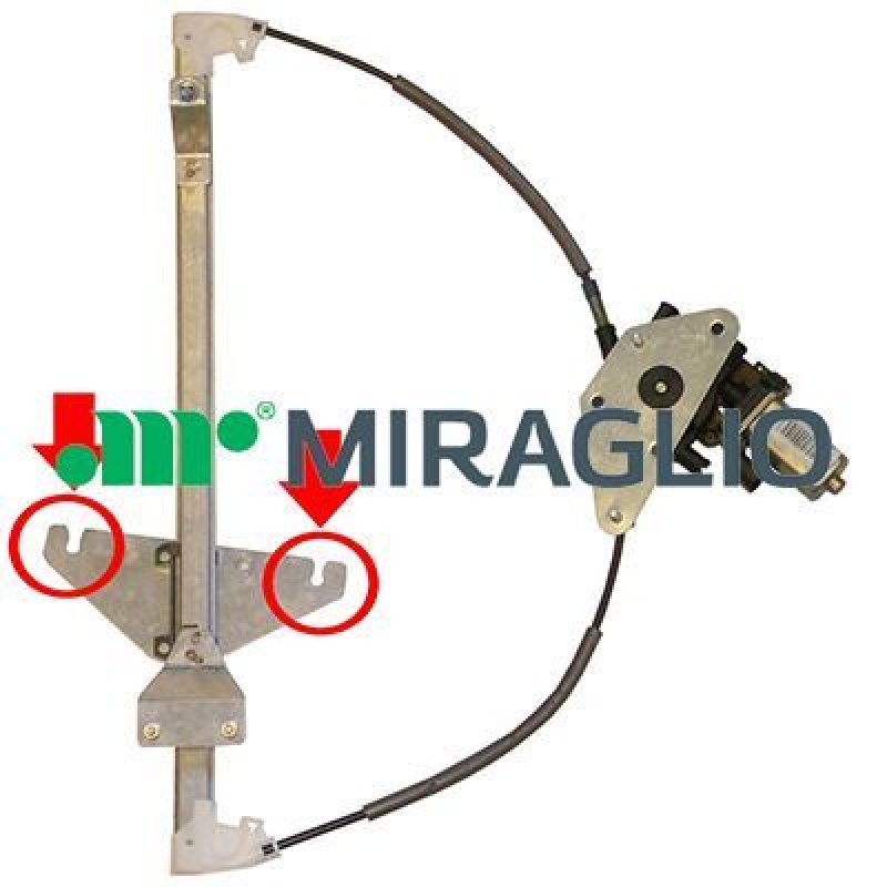 MIRAGLIO Window Regulator