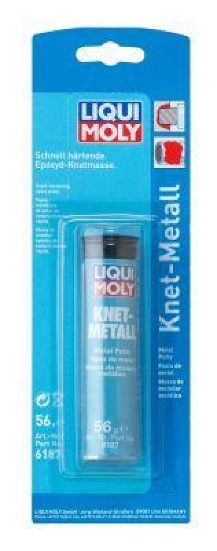 LIQUI MOLY Kartusche, Heißkleber Knet-Metall