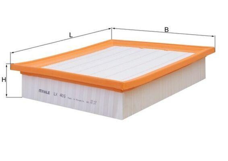 MAHLE ORIGINAL Luftfilter