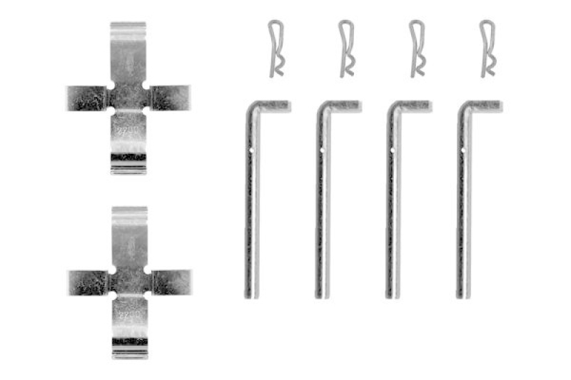 BOSCH Zubehörsatz, Scheibenbremsbelag 1 987 474 063