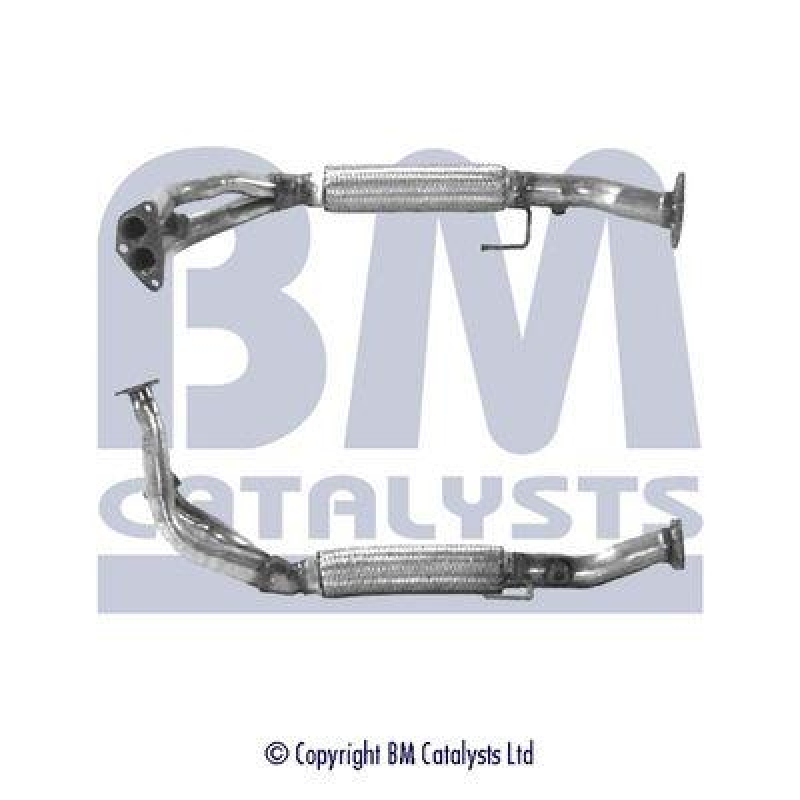 BM Catalysts Abgasrohr Auspuffanlage Vorne passend für Fiat Punto 55 1.1