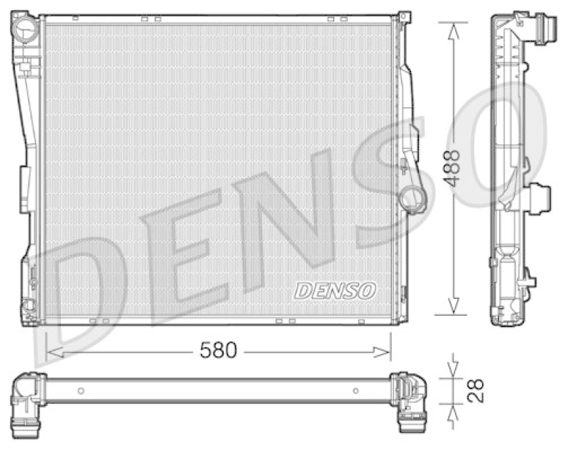 DENSO Kühler, Motorkühlung