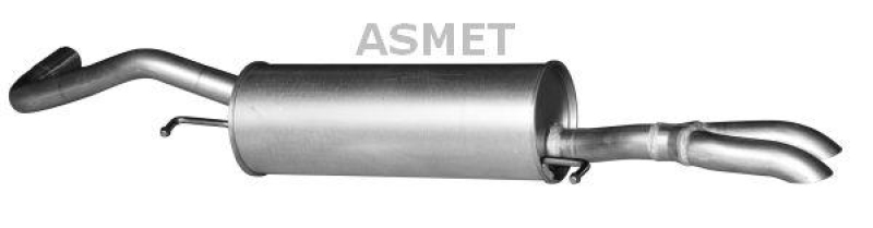 ASMET Rear Muffler