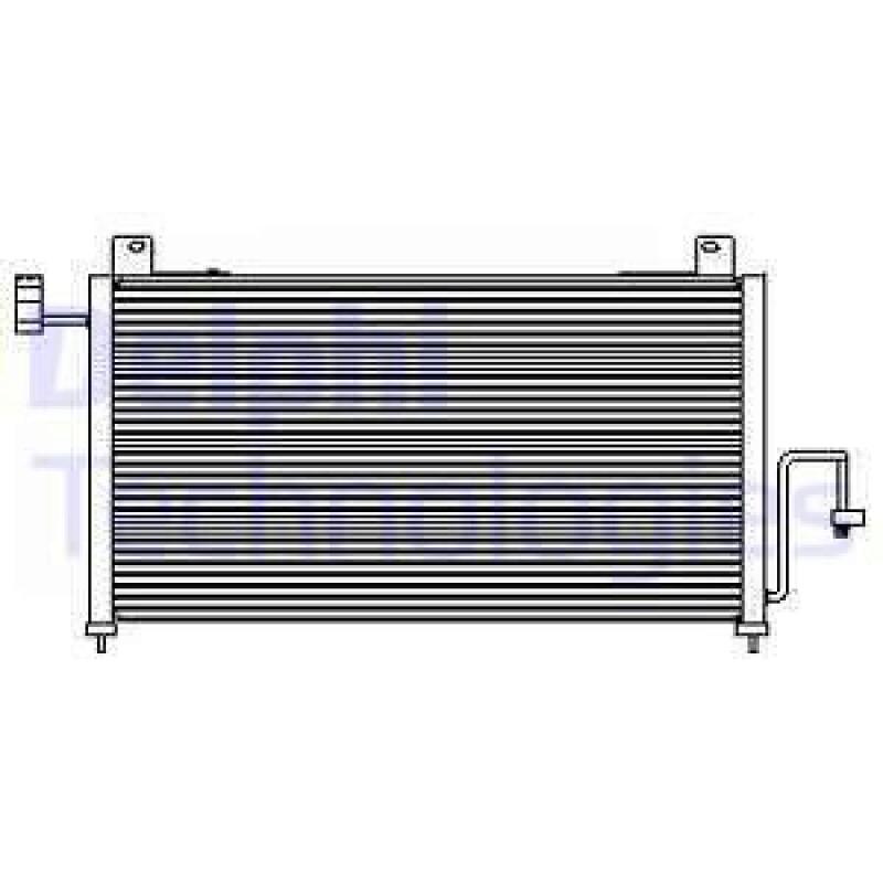 DELPHI Kondensator, Klimaanlage
