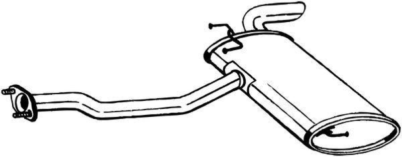 BOSAL Endschalld&auml;mpfer 169-073