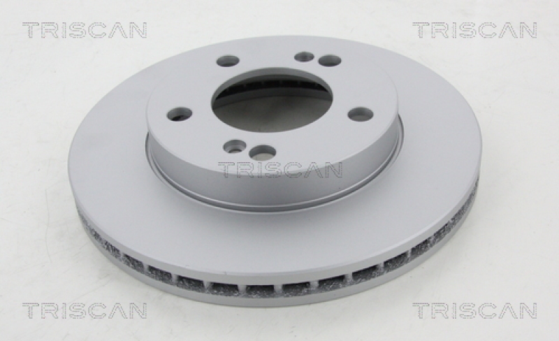 2x TRISCAN Brake Disc COATED